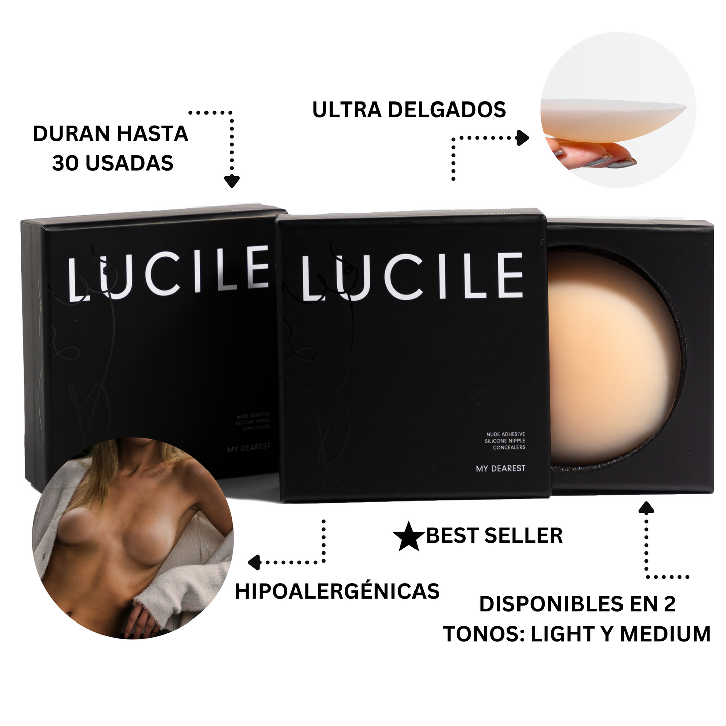 KIT NIPPLE CONCEALERS Y STYLING TAPE