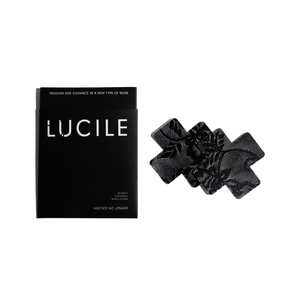 CRUZ NEGRA DE ENCAJE