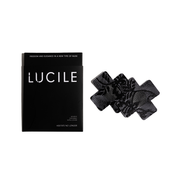 CRUZ NEGRA DE ENCAJE