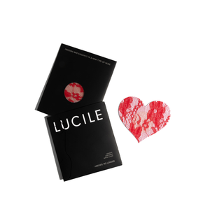 CORAZON ROJO DE ENCAJE *EDICION ESPECIAL*